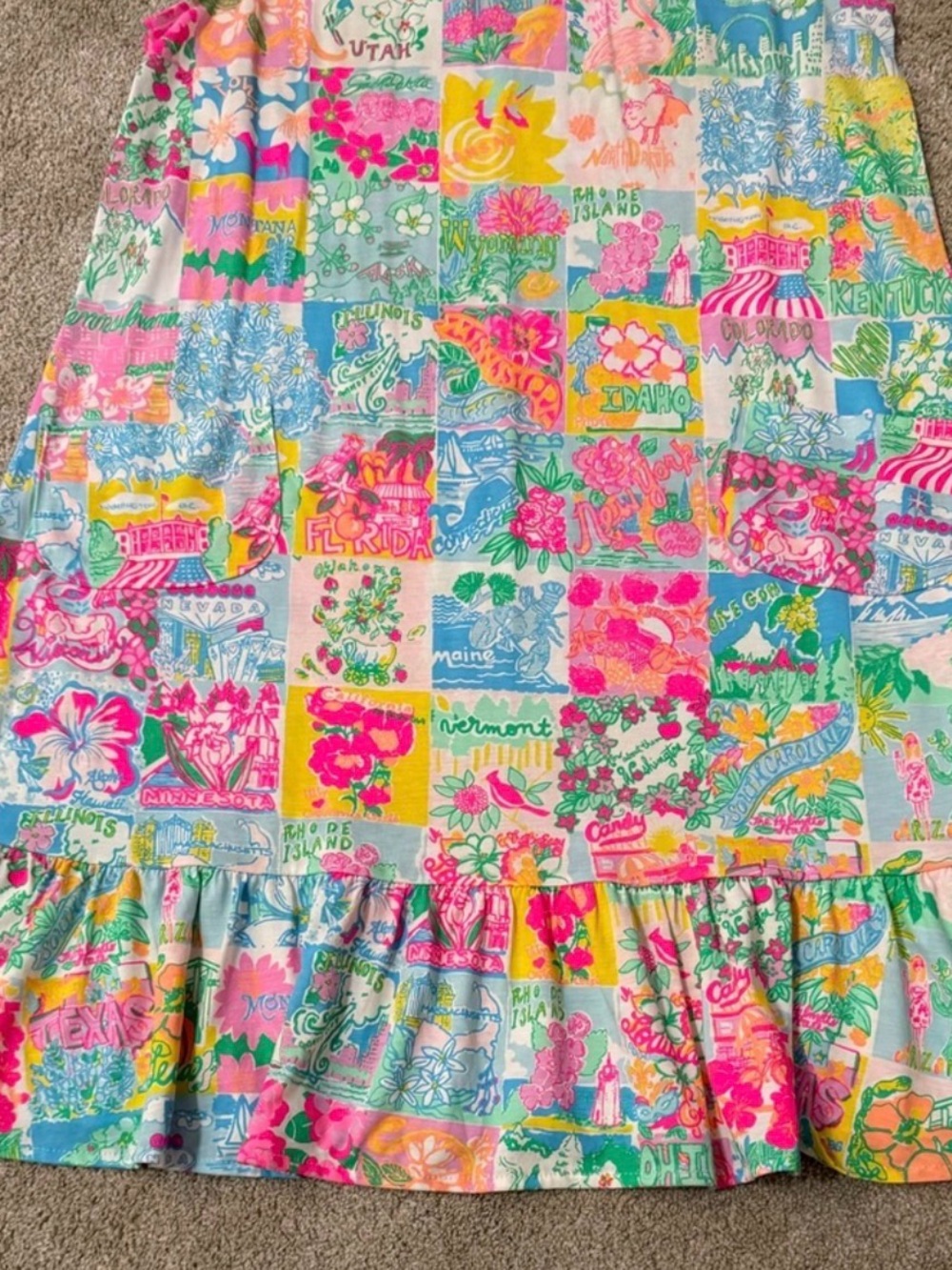 Lilly Pulitzer Kristen Flounce Dress -HIGHLY COLLECTIBLE - Picture 5 of 15